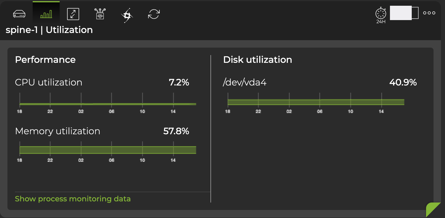 large switch card displaying attributes